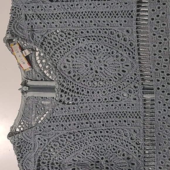 Eri + Ali Mint Lace Midi Dress - Picture 3 of 5